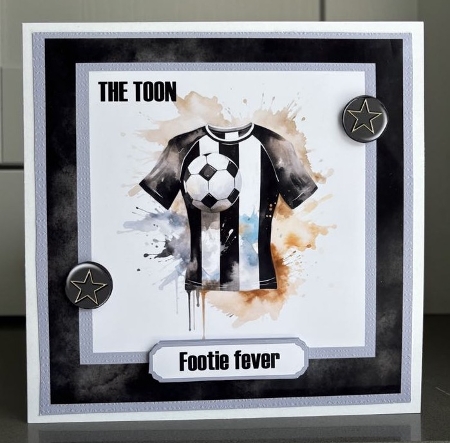 football Topper Newcastle  by Elaine  Harmer