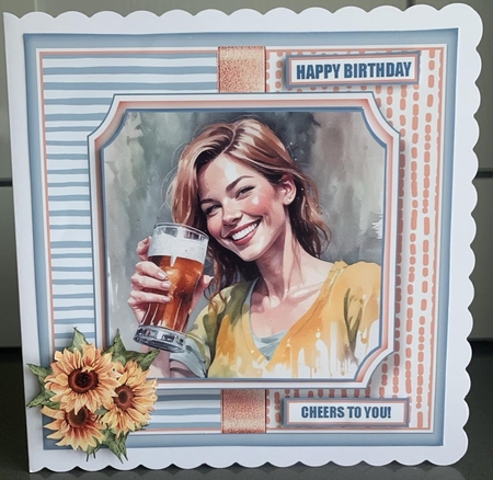 Cheers to you Female  by Elaine  Harmer