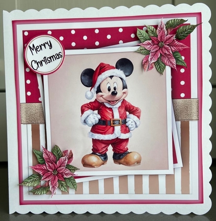 Santa  by Elaine Harmer