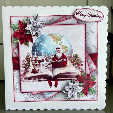Winter Open Book Mini Kit 2 7x7 by Elaine  Harmer