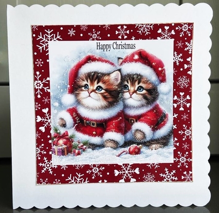 Christmas Kittens Complete Kit by Elaine  Harmer