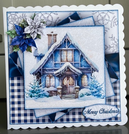 Winter House Mini Kit 7X7 by Elaine  Harmer