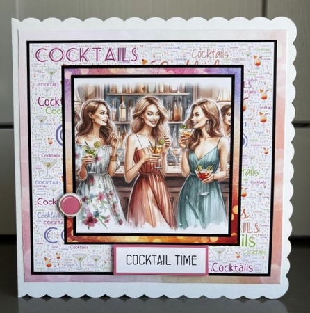 Friends & Cocktails  by Elaine  Harmer