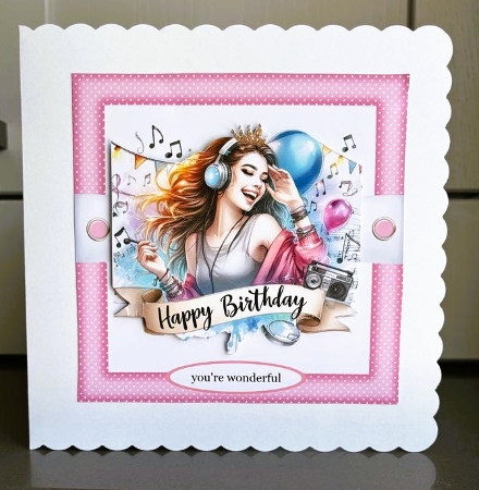 Music Birthday by Elaine  Harmer