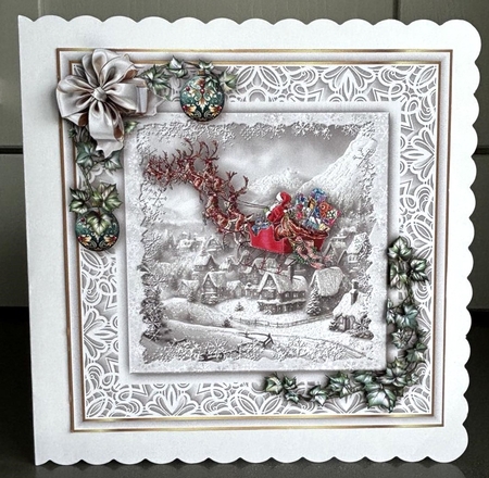 Santa 2 by Elaine  Harmer