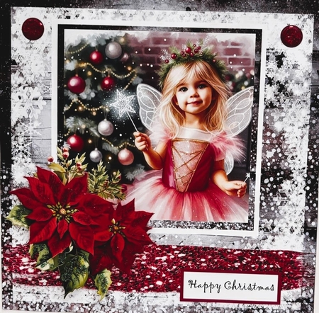 Christmas Fairy Girl by Elaine  Harmer