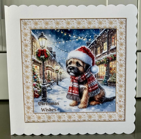 Charming Christmas Street  Pups 10 by Elaine  Harmer