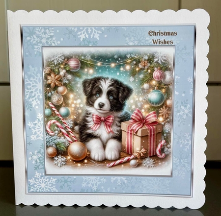 Christmas Gift Pups 5 by Elaine  Harmer