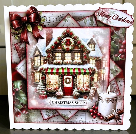 Christmas Shop Mini Kit 7X7 by Elaine  Harmer