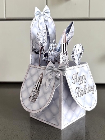 Silver Glam Pop-Up Box Mini Kit by Elaine  Harmer