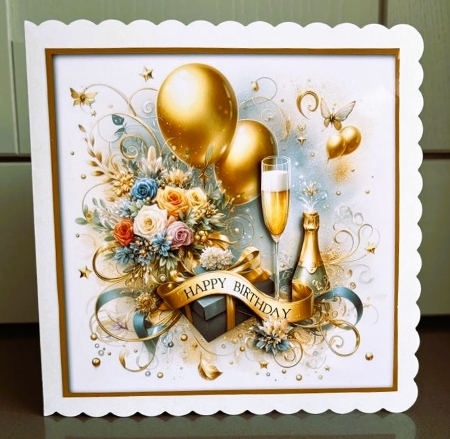 Birthday Celebration Quick Card 8 by Elaine  Harmer