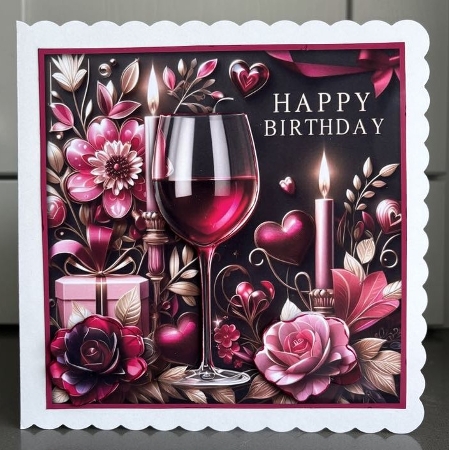 Birthday Celebration Couple Quick Card 8 by Elaine  Harmer