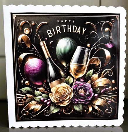 Birthday Female Quick Card 21 by Elaine  Harmer
