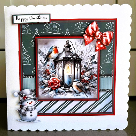 Christmas Latern - Mini Kit by Elaine Harmer