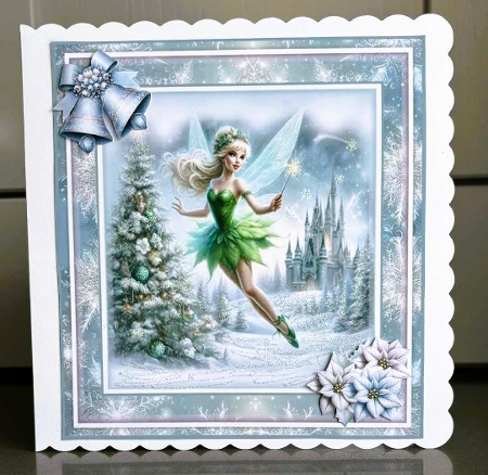 Tinkerbell Mini Kit With Set Of 3 Card Fronts by Elaine  Harmer