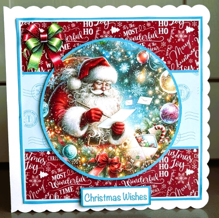 Santa Claus #1 Mini Kit 7x7 by Elaine  Harmer