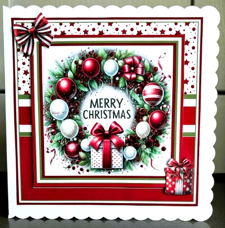 Holiday Cheer 6 x 6 by Elaine  Harmer