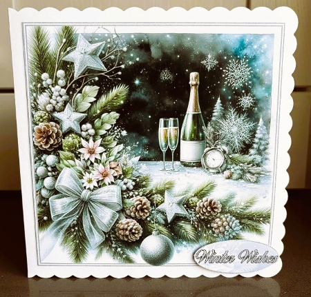 Festive Drinks Mini Kit 4 by Elaine Harmer