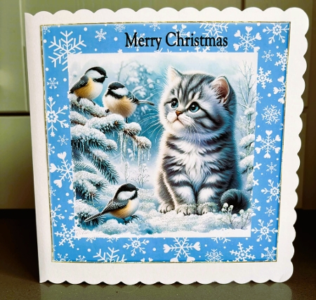 Winter Kitten Friends - Illustrations for Cards, Mini kits & Designers by Elaine  Harmer