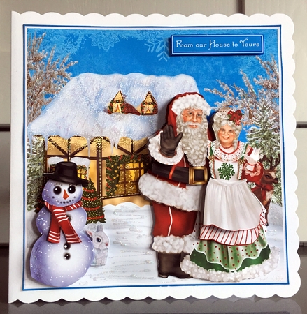Wishing you a Merry Christmas by Elaine  Harmer