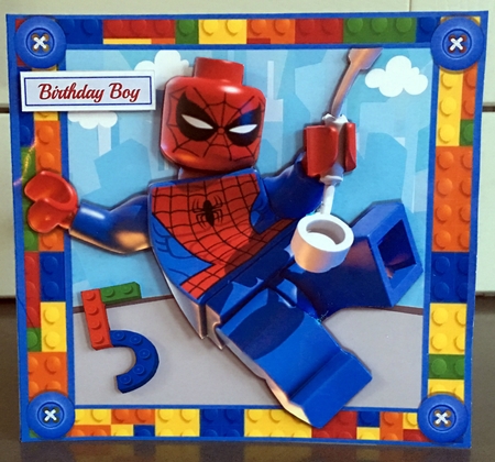 Lego Super Hero 1 8x8 Mini Kit by Elaine Harmer