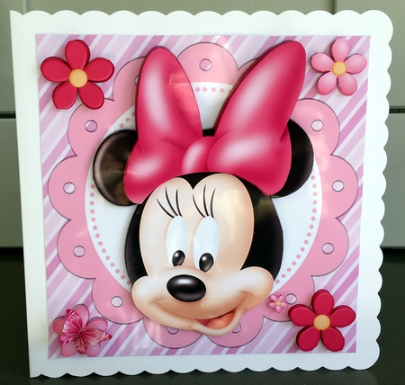 Gorgeous Mouse With Bow 8x8 Mini Kit by Elaine  Harmer