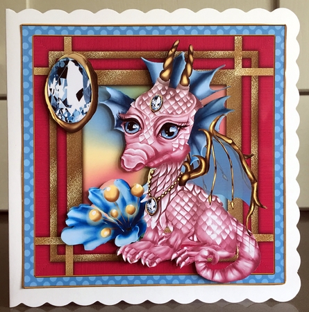 Jan-June Dragon Birthstone Bumper Kit  by Elaine  Harmer