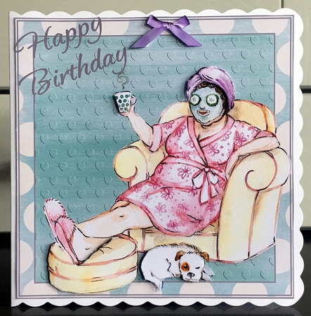 RELAX & ENJOY BIRTHDAY 3 MUM-NAN-FRIEND by Elaine  Harmer