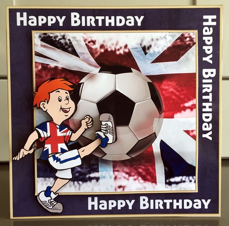 UK Footie Birthday Mini Kit by Elaine  Harmer