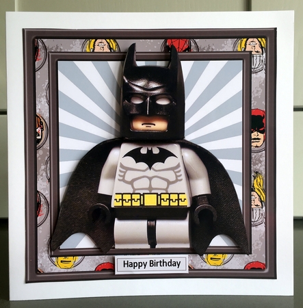 Batman Lego 8x8 Mini Kit by Elaine Harmer