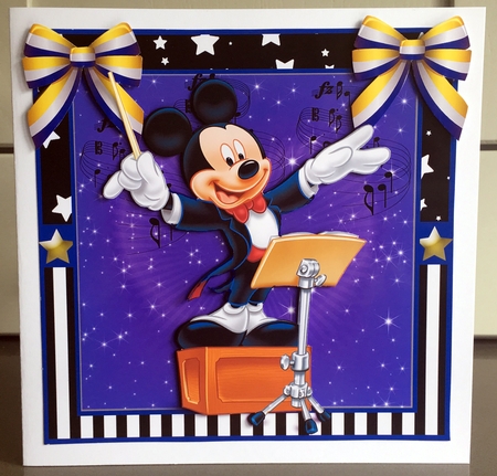 Musical Mickey 2  Mini Kit by Elaine  Harmer