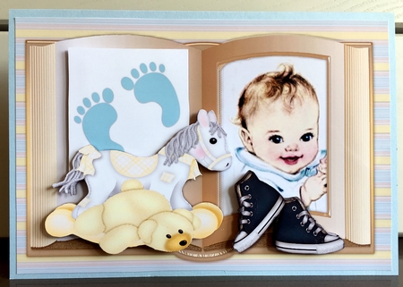 Book New baby Boy Cute by Elaine  Harmer