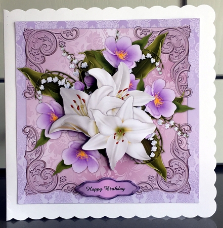 Lily Of the valley & Lilies by Elaine  Harmer