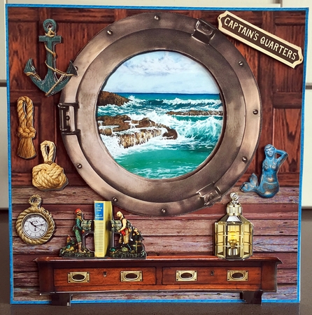 Captains Cabin B by Elaine Harmer