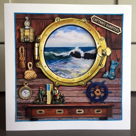 Captains Cabin D by Elaine Harmer