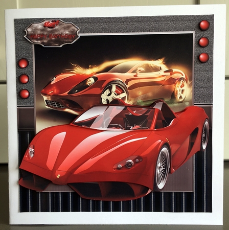Red Ferrari on Fire Featured Gallery Photo