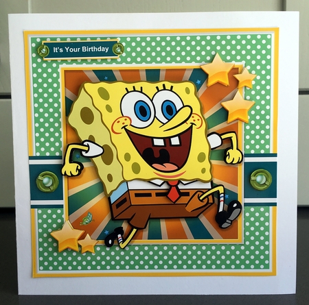 Sponge Bob Birthday 2 by Elaine  Harmer