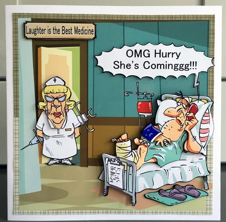 OMG Hurry Shes Cominggg!!! by Elaine Harmer
