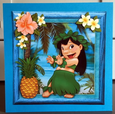 Tropical Fun 10 Card Fronts Bumper kit by Elaine  Harmer