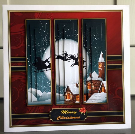 It Was The Night Before 8x8 Pyramage Mini Kit by Elaine  Harmer