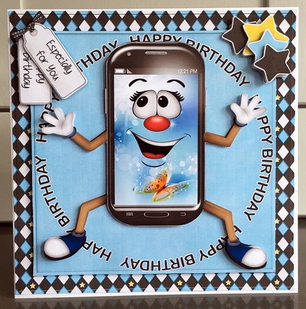 Jolly Mobile Birthday Mini Kit by Elaine  Harmer