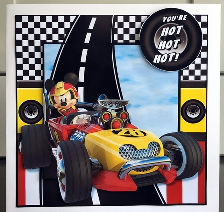 Roadsters Card Front Mini Kit 1 by Elaine  Harmer