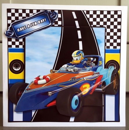 Roadsters Card Front Mini Kit 2 by Elaine  Harmer