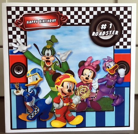 Roadsters Card Front Mini Kit 6 by Elaine  Harmer
