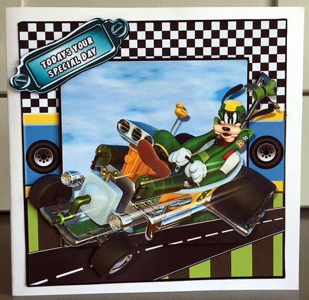 Roadsters Card Front Mini Kit 7 by Elaine  Harmer