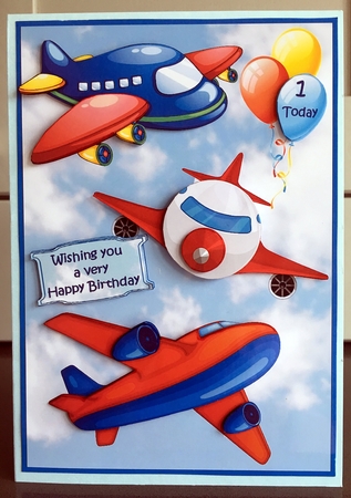 Up up and away by Elaine  Harmer