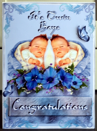 Gorgeous  New Baby Design -Its Twin Boys -#2 by Elaine  Harmer