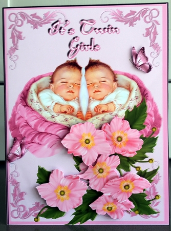 Gorgeous  New Baby Design -Its Twin Girls -#2 by Elaine  Harmer