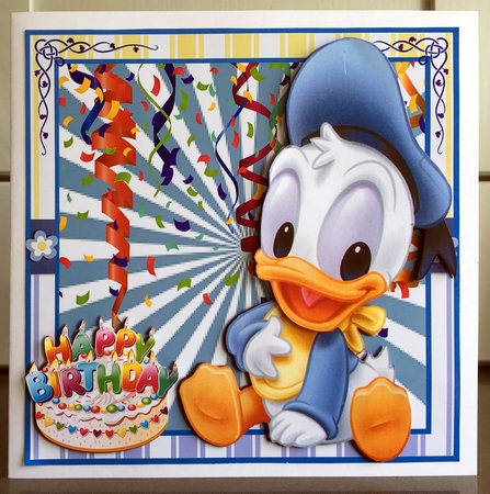 Baby Donald Birthday 2 Mini Kit by Elaine  Harmer