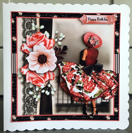 The Seaside Card Front Kit by Elaine  Harmer